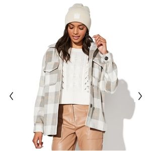 Cute Vylette Plaid Jacket